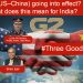 G2 (US–China) going into effect? What does this mean for India? • #ThreeGoodGenerals