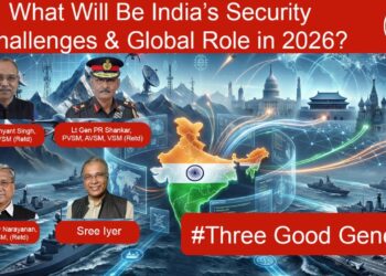 What Will Be India’s Security Challenges & Global Role in 2026? • #ThreeGoodGenerals