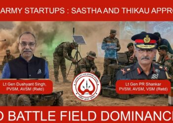 INDIA ARMY STARTUPS | SASTHA & THIKAU APPROACH TO BATTLEFIELD DOMINANCE 🎙️