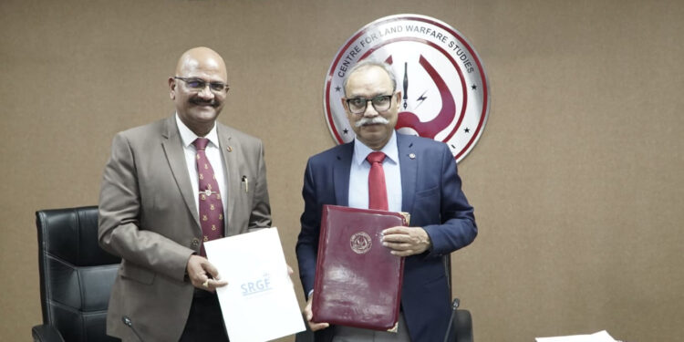 MoU Signing between CLAWS & Strategic Research and Growth Foundation (SRGF)