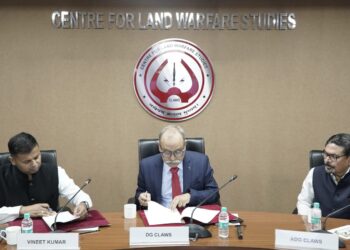 MoU Signing with CLAWS & Cyberpeace Foundation