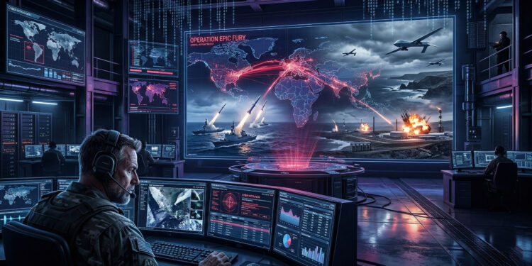 Weaponizing the Grey Zone: The Convergence of Cyber Warfare and Kinetic Strikes in Operation Epic Fury