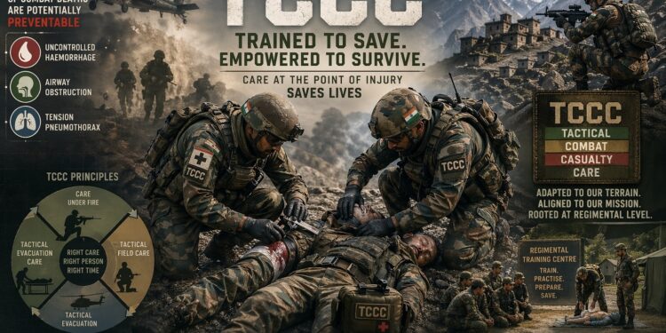 Tactical Combat Casualty Care (TCCC): Strengthening Pre-hospital Care