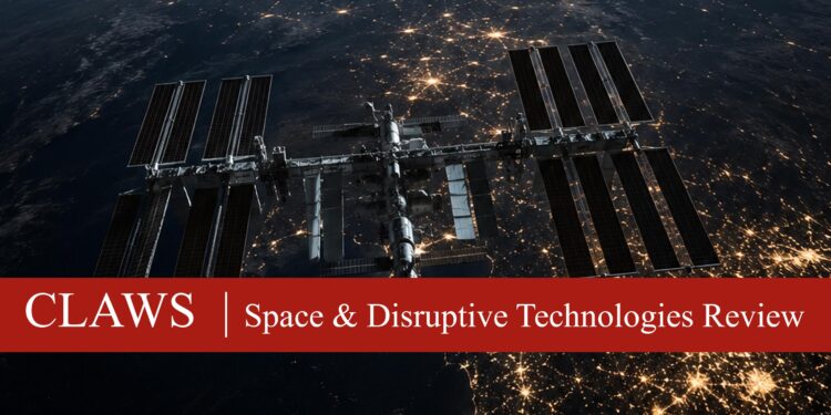Space & Disruptive Technologies Review | Volume I | Issue No. 01