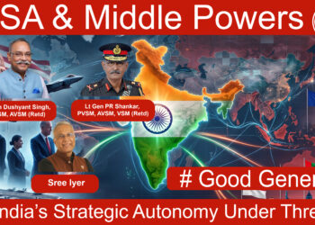USA & Middle Powers: Is India’s Strategic Autonomy Under Threat? • #GoodGenerals