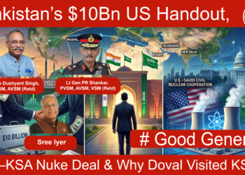 Pakistan’s $10Bn US Handout, US–KSA Nuke Deal & Why Doval Visited KSA • #GoodGenerals