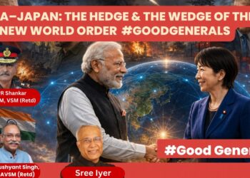 India–Japan: The Hedge & The Wedge of the New World Order #GoodGenerals