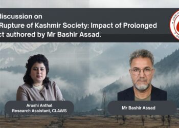 CLAWS Book Discussion Moral Rupture of Kashmir Society: Impact of Prolonged Conflict – Bashir Assad