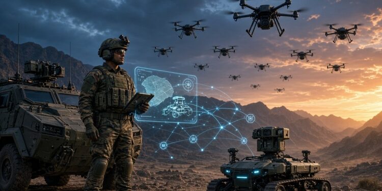 Human-Centred Manned-Unmanned Teaming: Lessons From Global Developments and Implications For India’s Land Warfare Capability