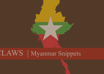 Myanmar Snippets | Volume I | Issue No. 005