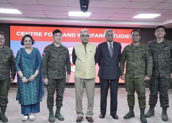 Visit of the Philippine Army Delegation to CLAWS