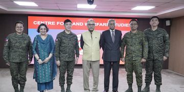 Visit of the Philippine Army Delegation to CLAWS
