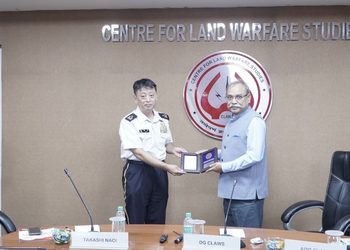 Visit of Delegation from Command and General Staff Course, TERCOM, Japan Ground Self Defense Force