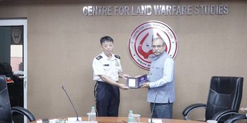 Visit of Delegation from Command and General Staff Course, TERCOM, Japan Ground Self Defense Force